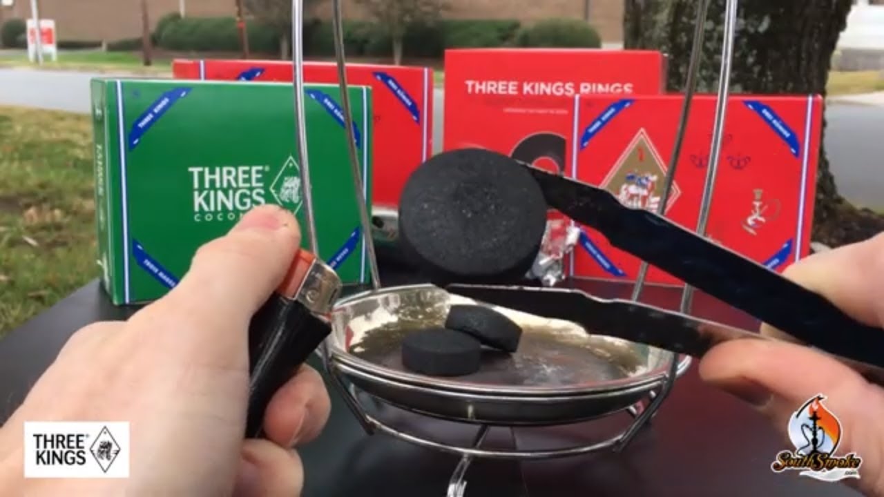 Three Kings Hookah Charcoal - Review 3 Kings Charcoal