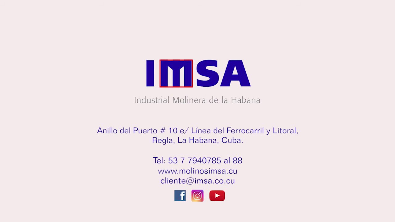 Industrial Molinera de la Habana por dentro