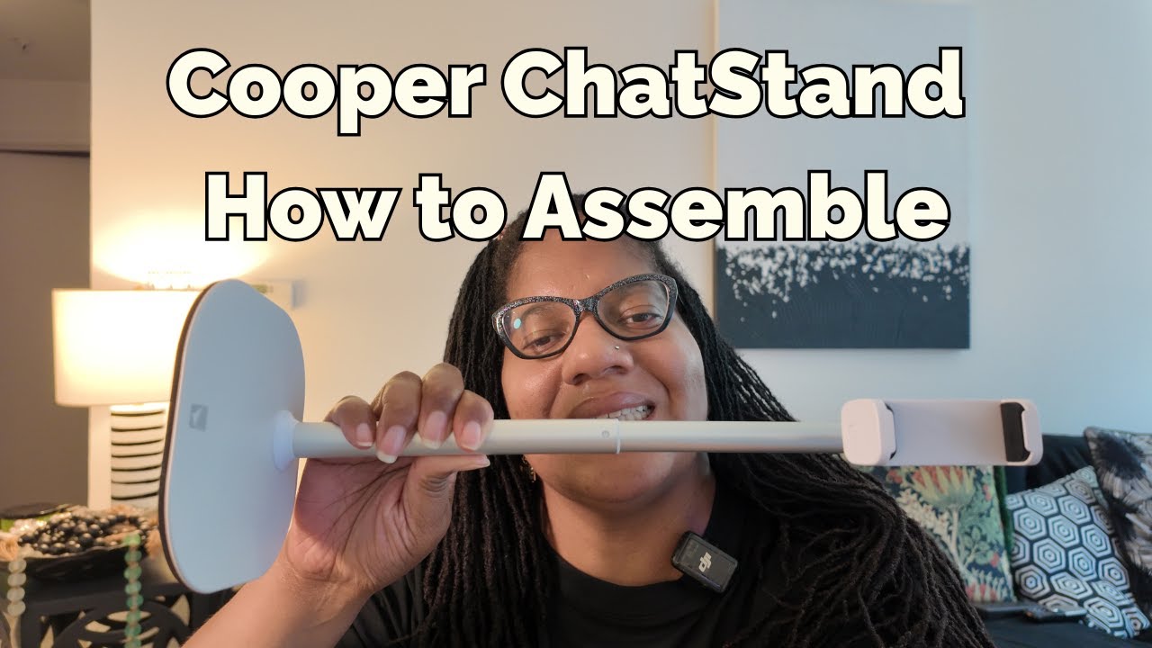 How to assemble the Cooper chat stand cell phone holder