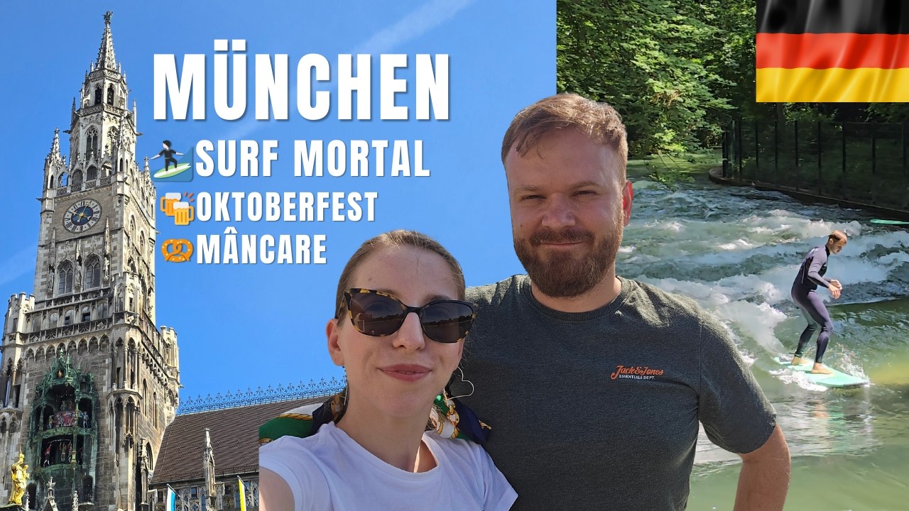 Ce să vizitezi în München 👉🏻 Oktoberfest, surf & mâncare locală