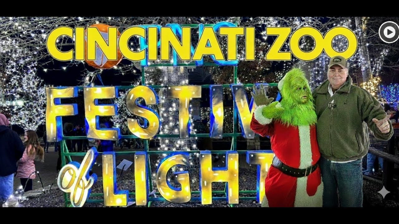 Фестиваль огней в зоопарке Цинциннати