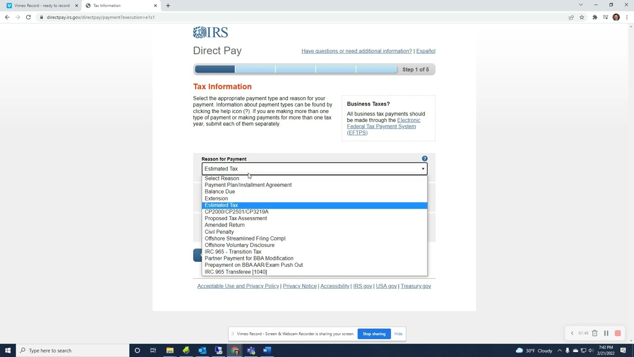 How To Pay IRS Online - Without IRS Account