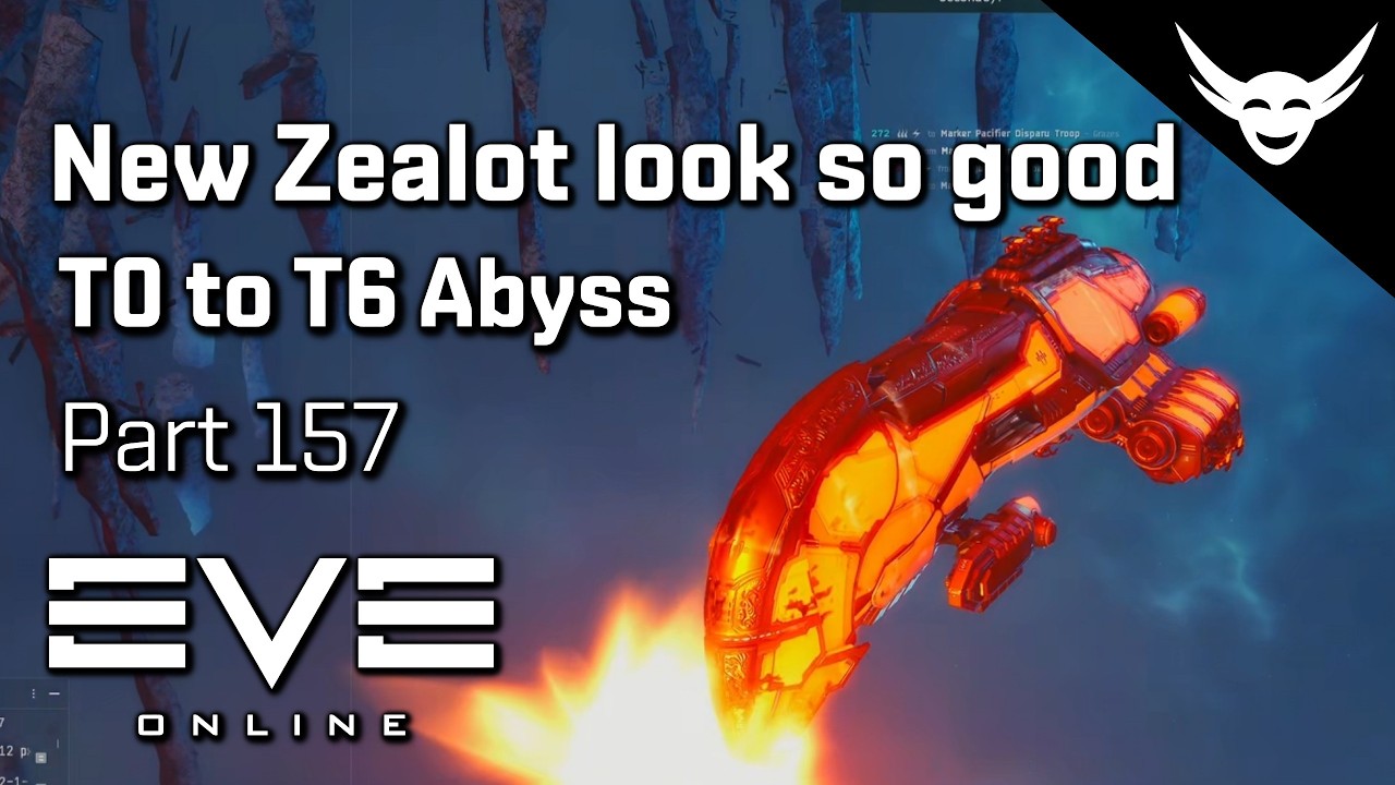 EVE Online - Мне нравится новый внешний вид Zealot + более 900 DPS! - Бездна от T0 до T6, часть 157