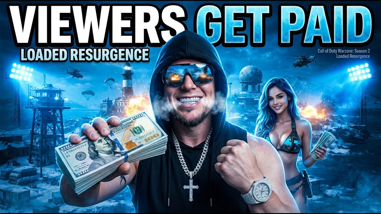 WARZONE LOADED RESURGENCE LIVE 🔥 Viewers Get Paid 💰 Play With Me