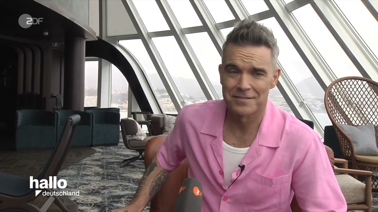 Robbie Williams gibt Konzert in Málaga zur 