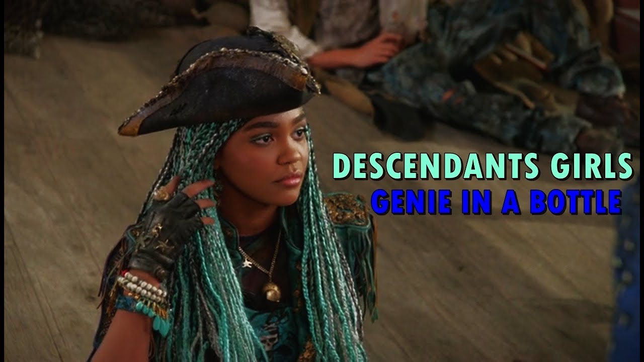 Mal + Evie + Uma (Descendants) - Genie In A Bottle