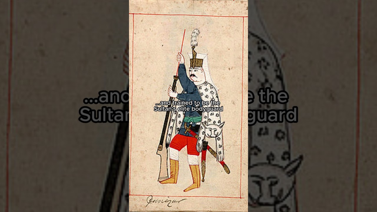 The converted slave soldiers of the Ottomans #history