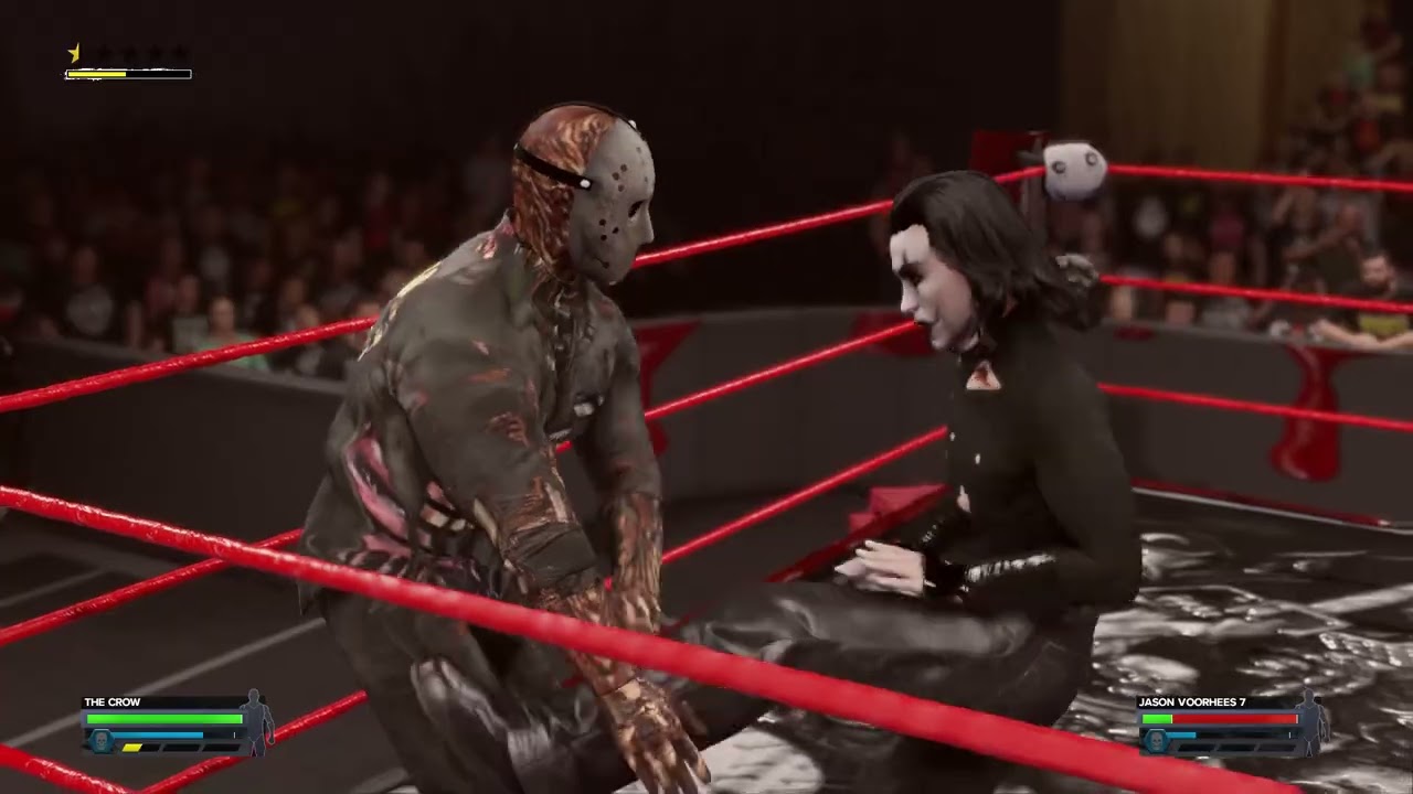 WWE 2K24 HORROR MATCH Eric Draven VS Jason Voorhees