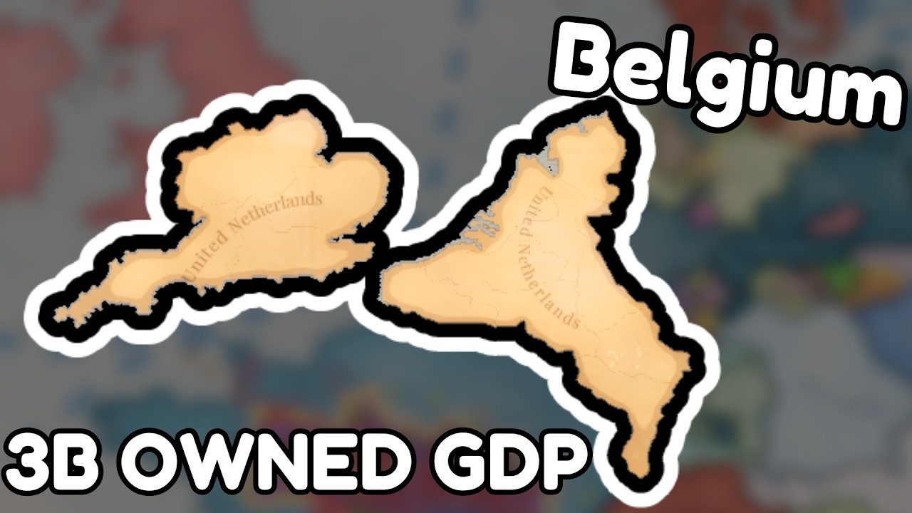 I bought 60% of the world economy with foreign investment as belgium in victoria 3