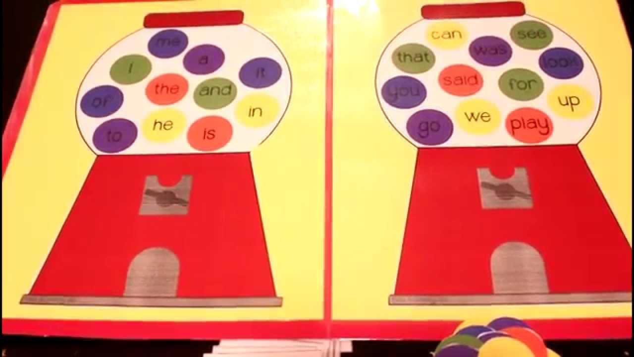 Homeschool Workshelf Activities: Sight Words and Meet the Sight Words Review