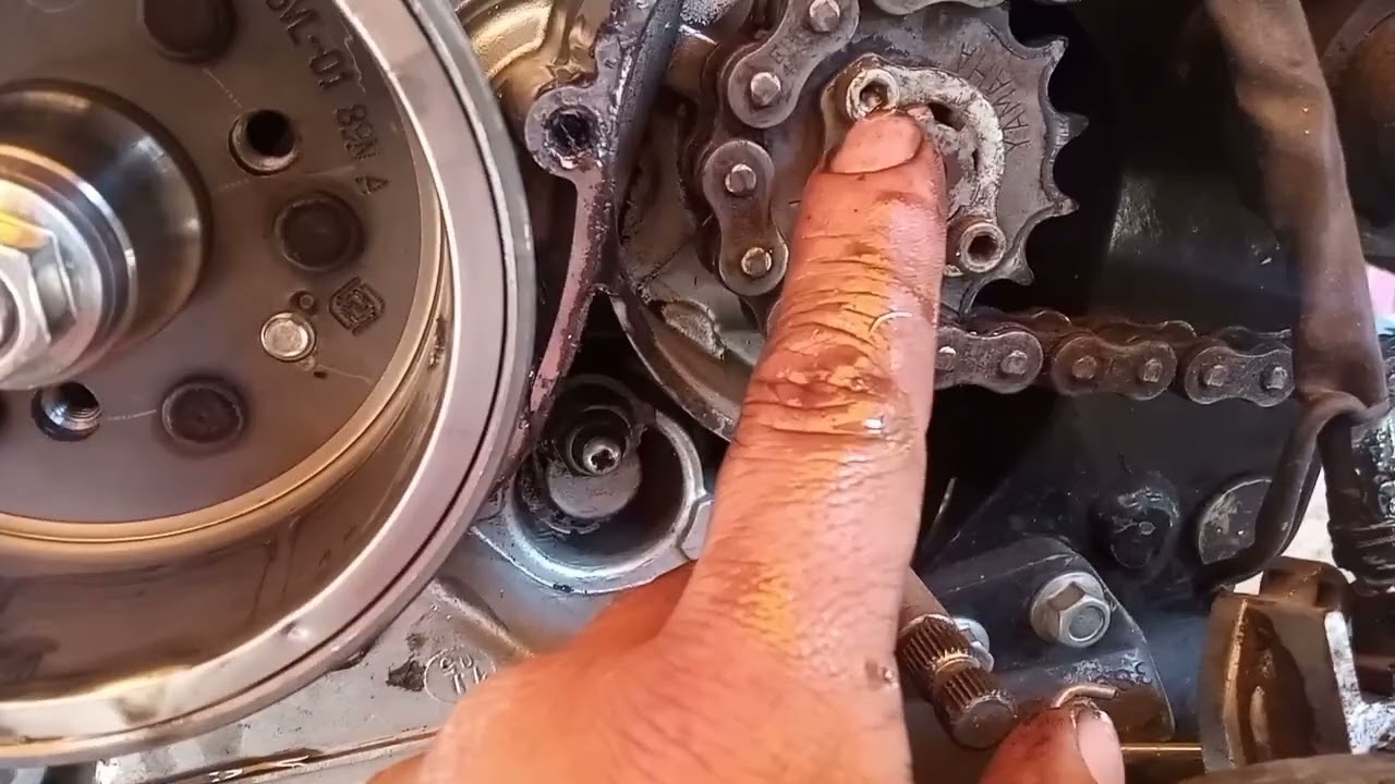no le entran las velocidades a mi moto Yamaha 125
