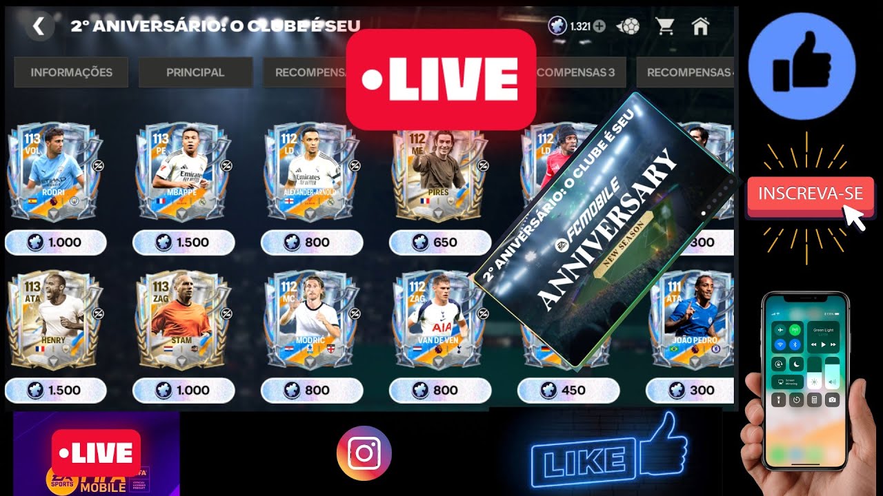 ENCERRAMENTO DO EVENTO DO ANIVERSARIO FC 26 MOBILE - DEIXA O LIKE E SE INSCREVA NO CANAL !!!