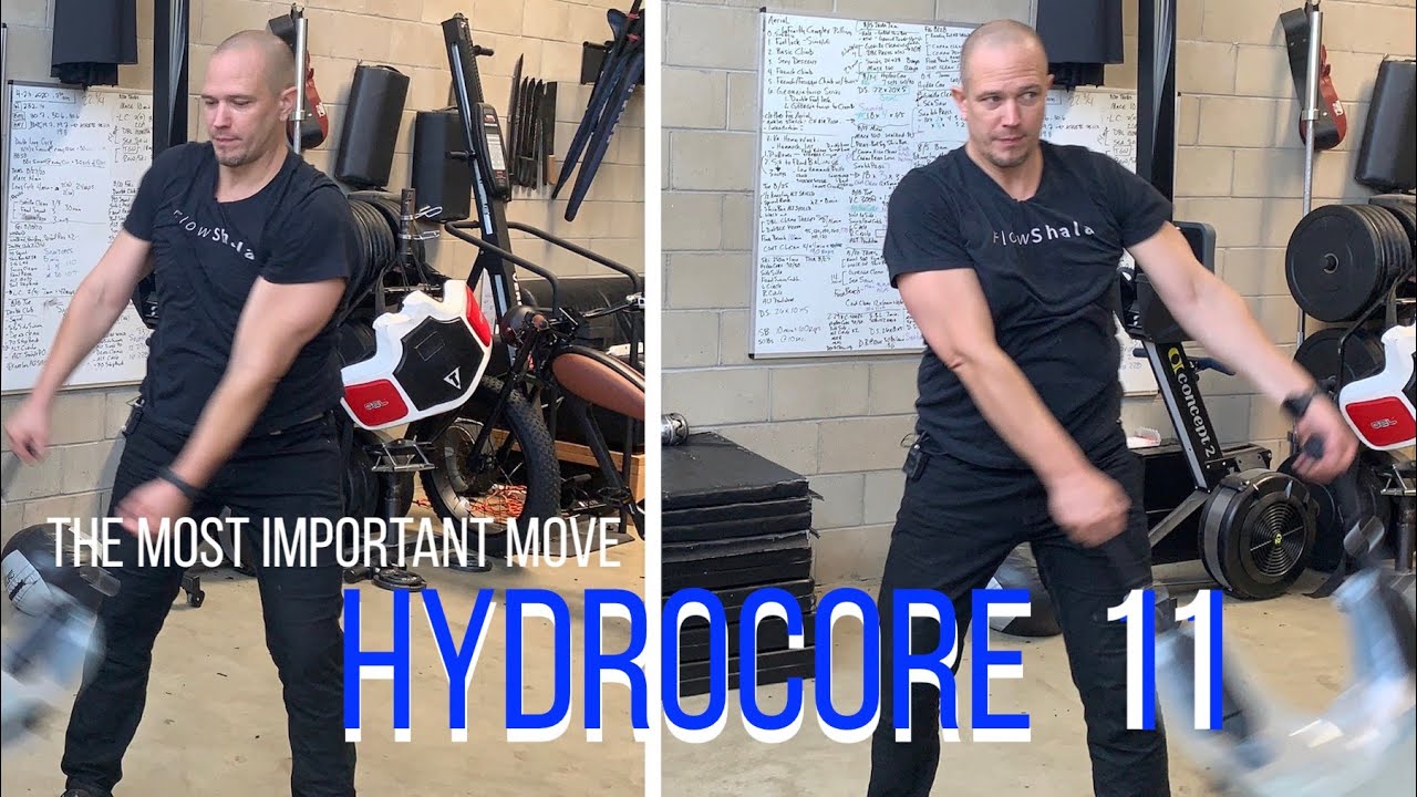 HydroCore 11 - straight arm continuous circle - hammer swing - the most important HydroCore move