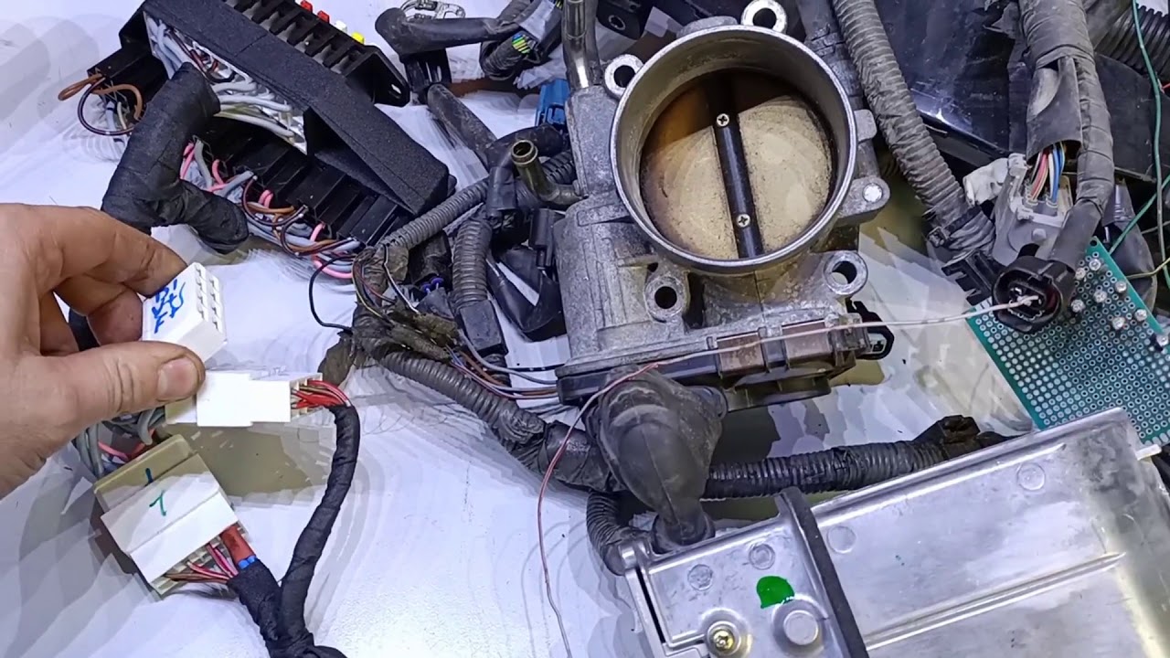 3uz fe 6at swap Mercedes 124.Адаптация приборной панели