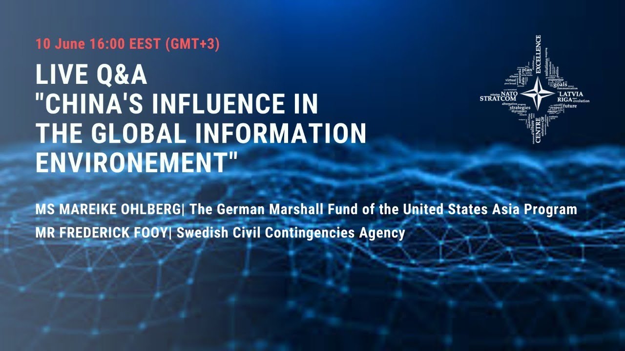 China's Influence in the Global Information Environment