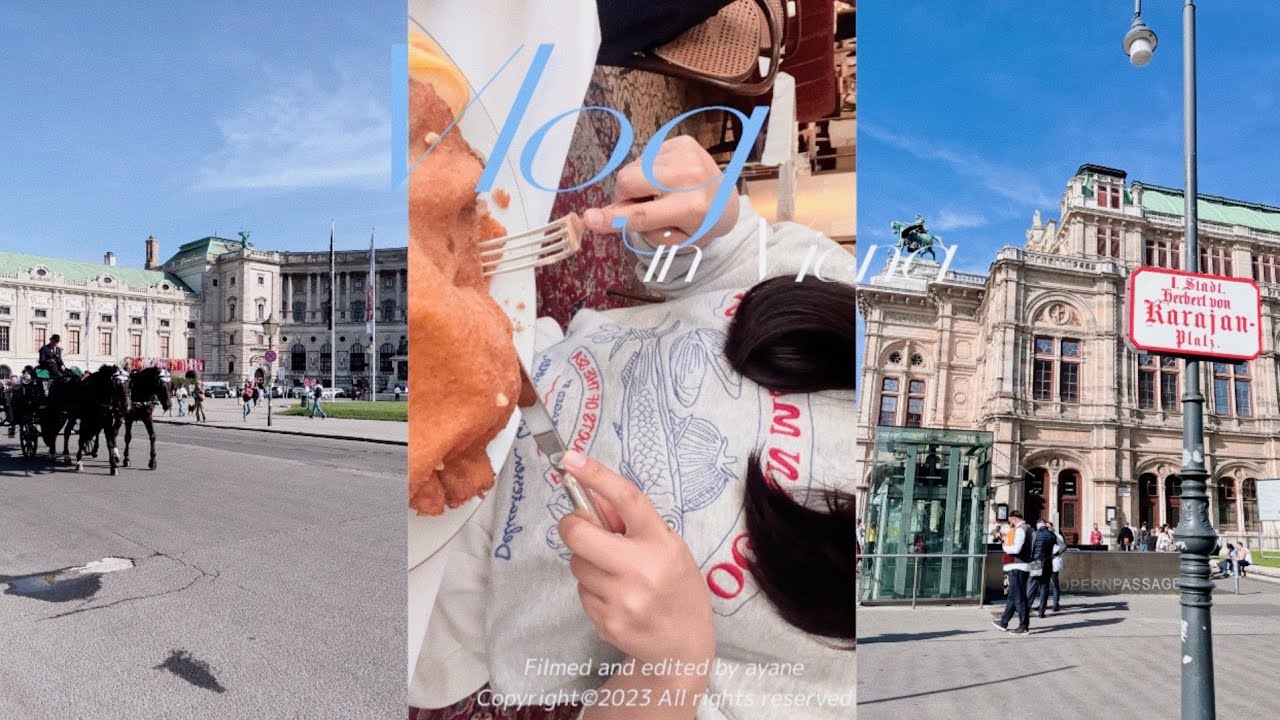 ［海外vlog］オーストリア🇦🇹ウィーン2泊3日｜ヨーロッパ周遊2ヶ国目