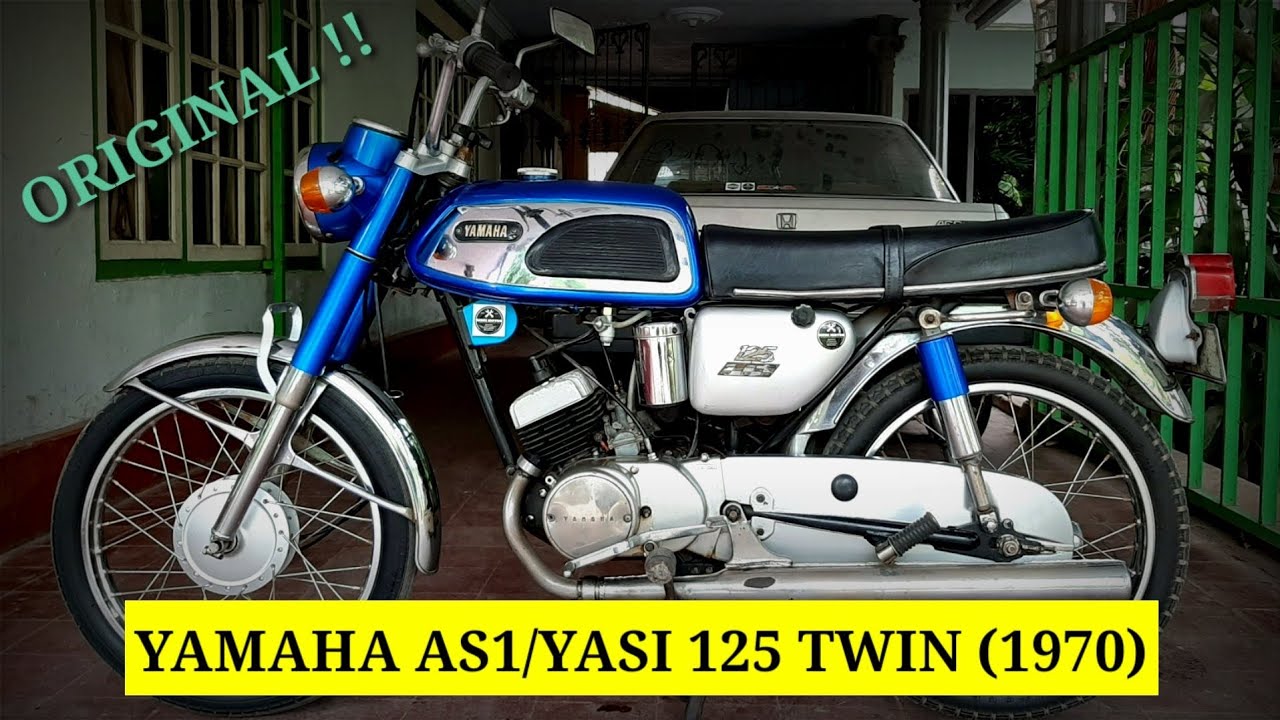 YAMAHA AS1/YASI 125 TWIN (1970) ORIGINAL by: Antik Motor Kediri