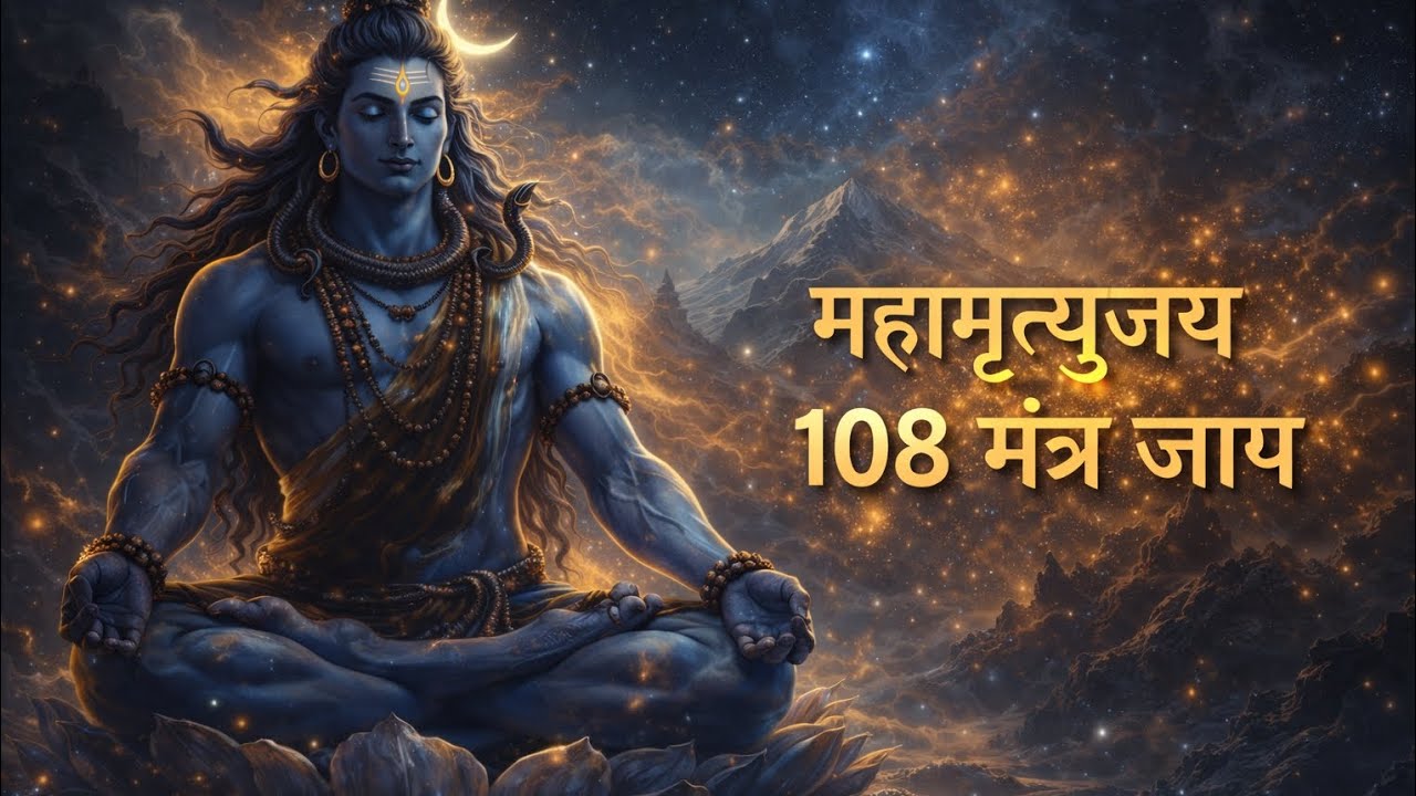 महामृत्युंजय मंत्र जाप | 108 बार#harharmahadev #shivbhakti#viral #108jaapmantra #mahamrityunjaya