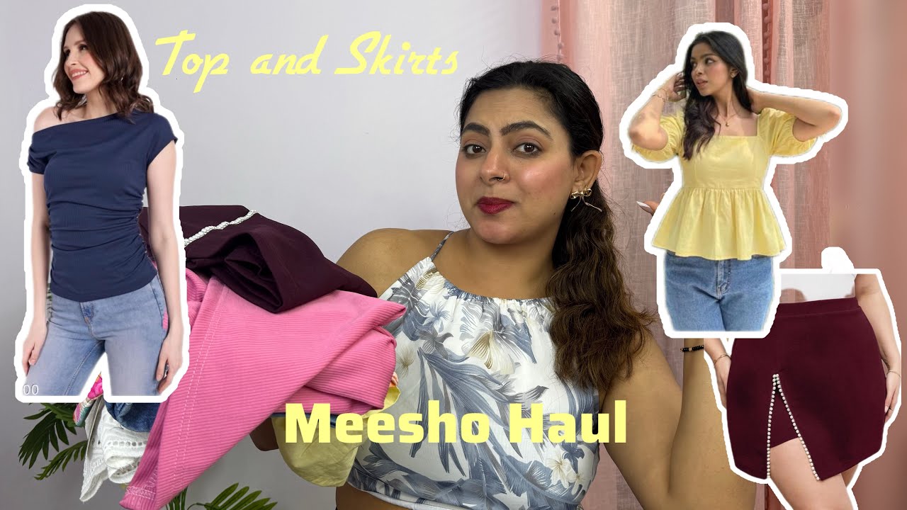 Top & Skirt from Meesho #top #skirt #meesho #affordable #under500 #meeshofinds 