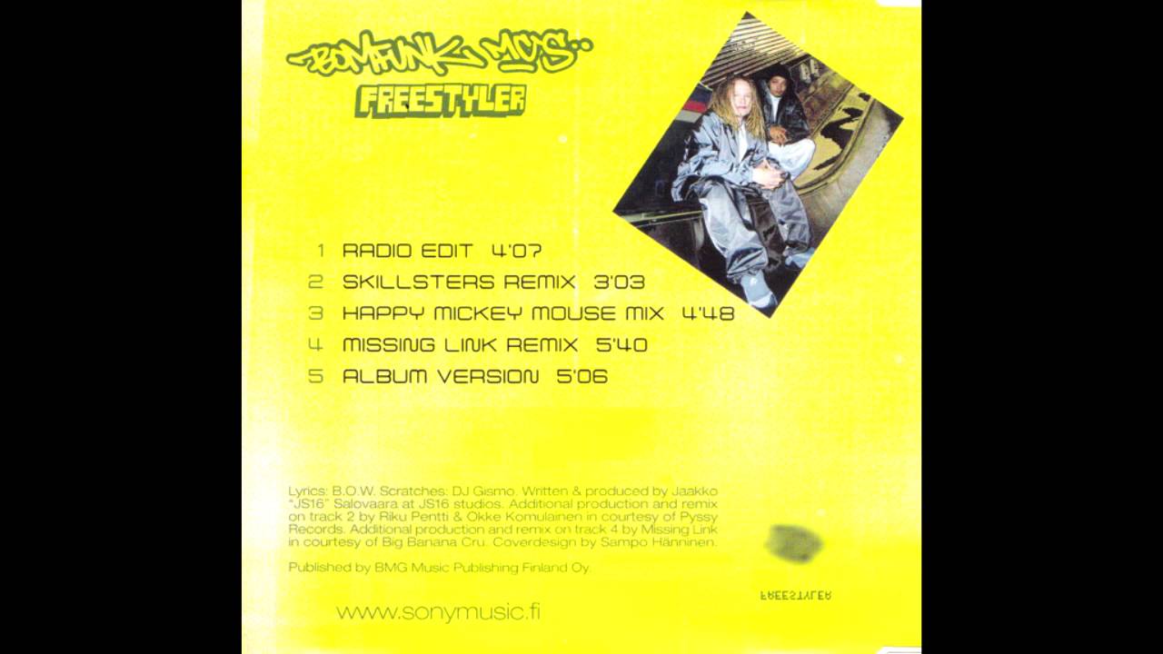 Bomfunk MC's - Freestyler (Extended Intro by low3freq)