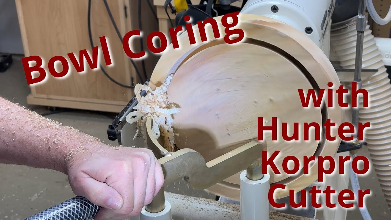 Woodturning - From Blank to Bowl: Coring with Hunter Korpro