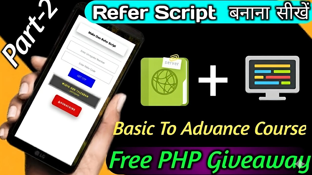 How To Make Refer Script Part 2 | Refer Bypass Script Kaise Banaye | Money Adder Script Kaise Banaye