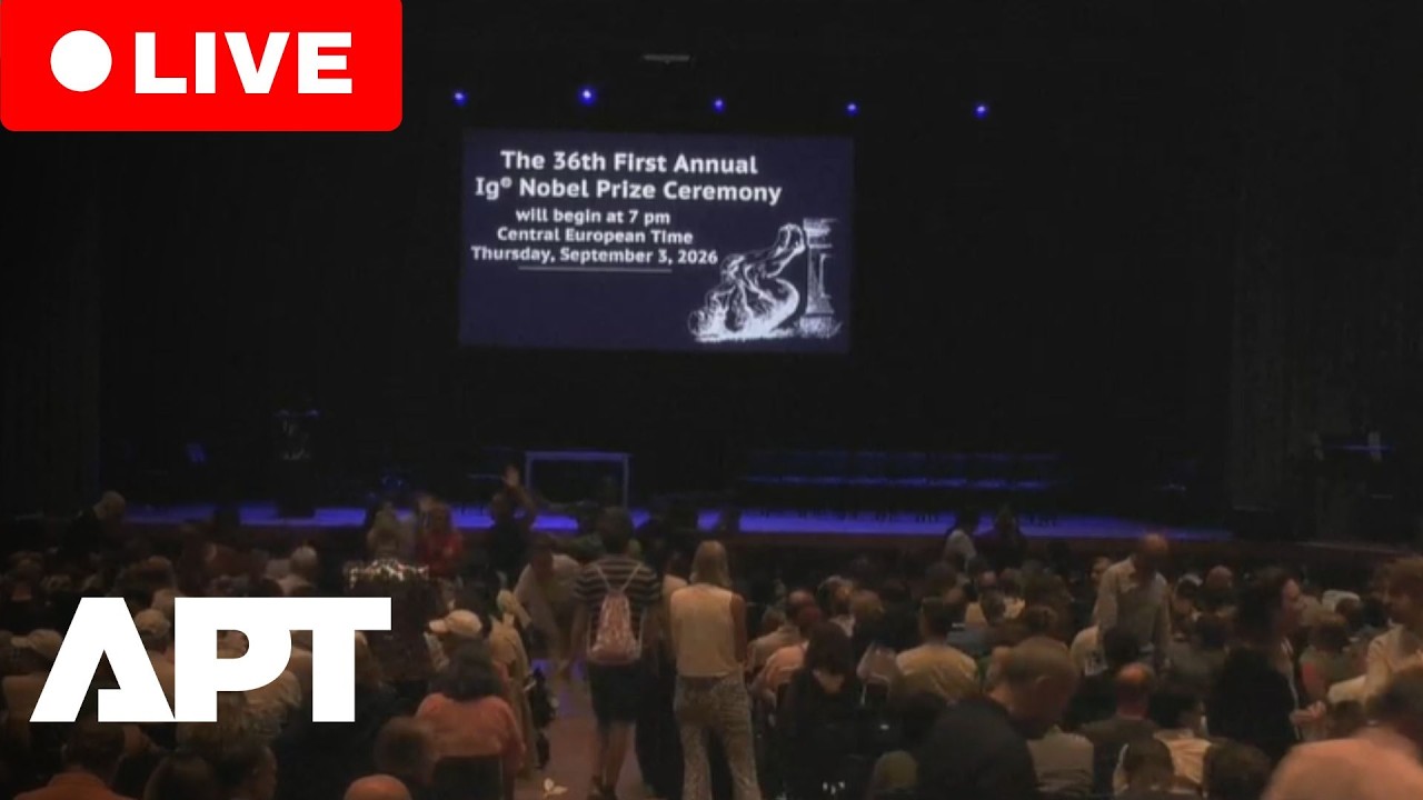 LIVE: Bizarre Scientific Discoveries Take Centre Stage at 2026 Ig Nobel Prize Ceremony | APT