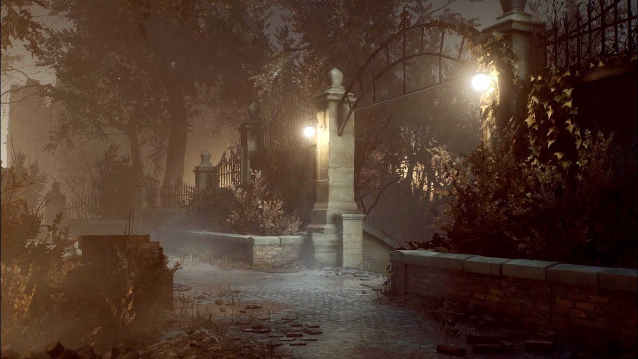 Victorian Ambience / Spooky Cemetery Park / 🎃👻