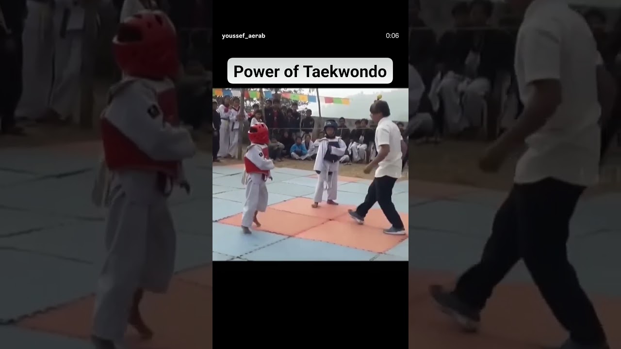 Power of Taekwondo Booom..🙌💥
