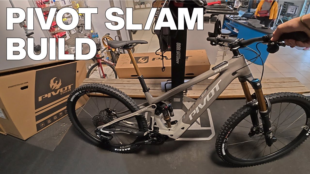 PIVOT SHUTTLE SL/AM | E–MTB Bike Build at Bobos Bikeshop POV