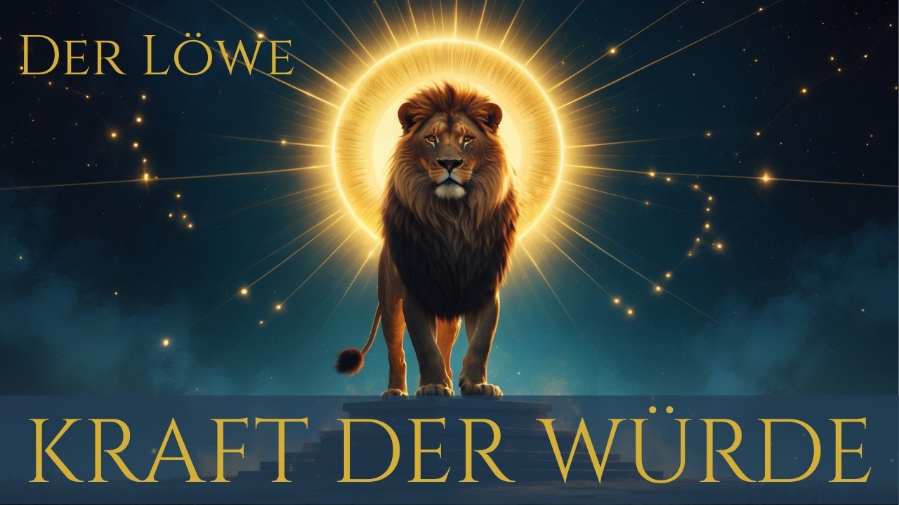 Der L&ouml;we &ndash; Die Kraft der W&uuml;rde | Sternzeichen L&ouml;we spirituell erkl&auml;rt