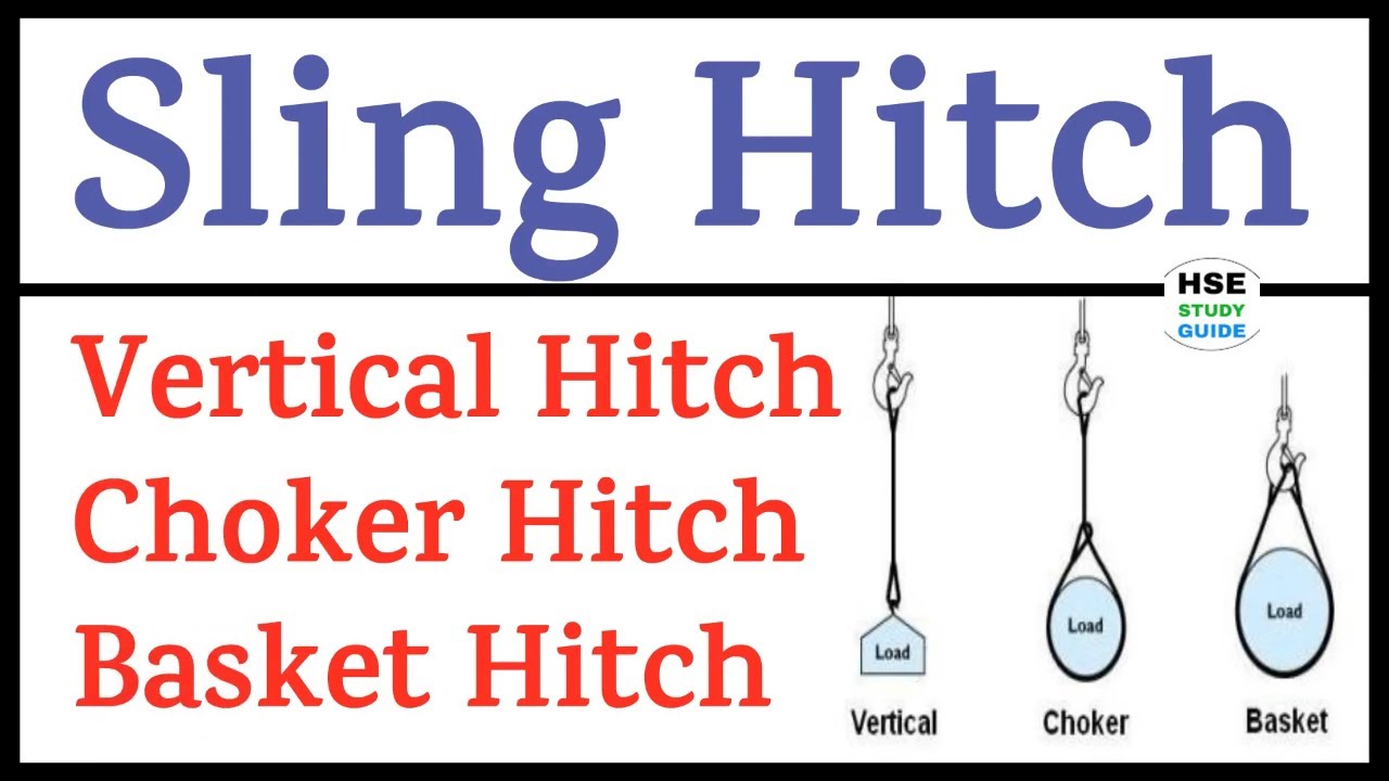 Sling Hitch | Vertical Hitch | Choker Hitch | Basket Hitch | Vertical Vs Choker Vs Basket Hitch
