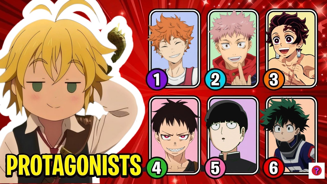Save Your Favorite Anime Protagonist🔥(Impossible Anime Choice Challenge!)