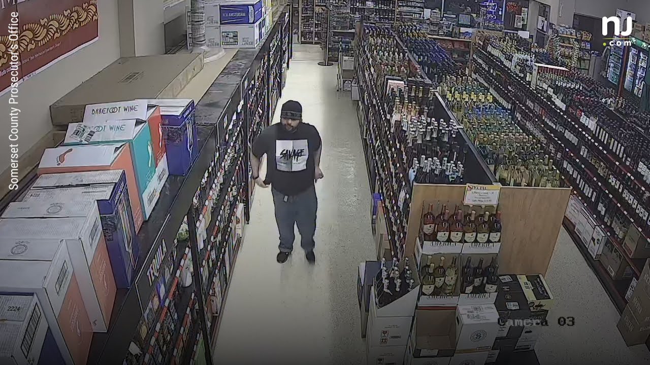 Security camera footage shows Bound Brook fire suspect near blaze
