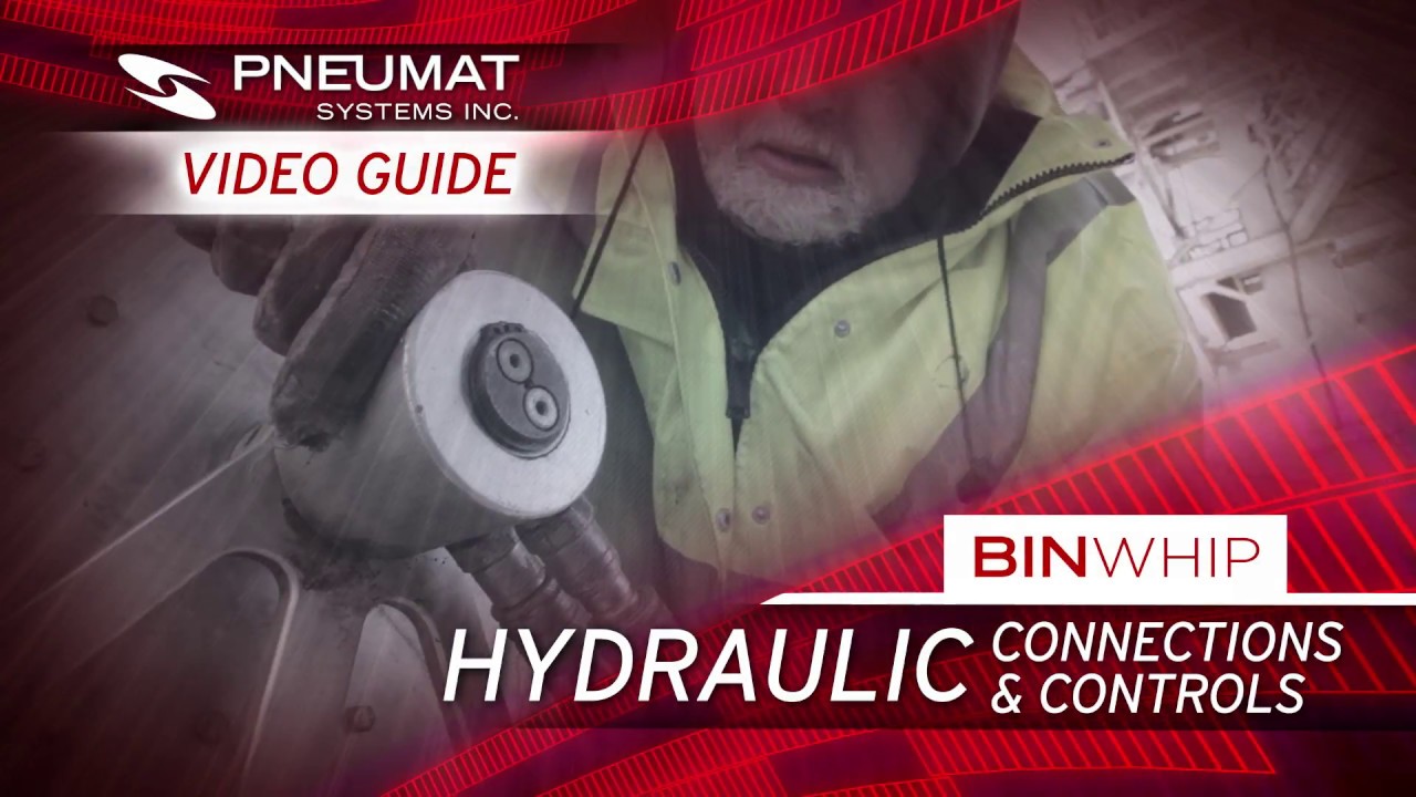 Pneumat BinWhip Video Guide | Hydraulic Connections & Controls
