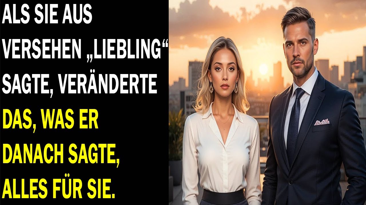 Sie nannte ihn „Liebling“ – und seine Antwort änderte in Sekunden alles zwischen ihnen zwei.