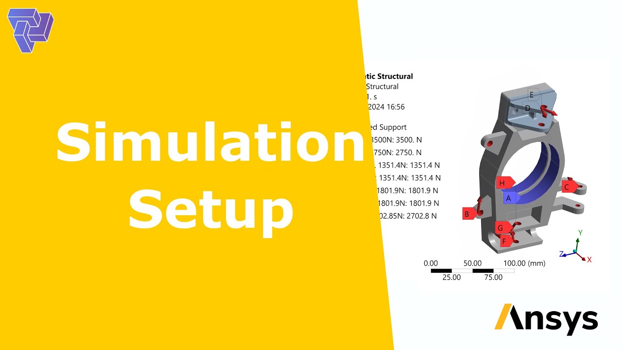 Initial upright analysis using ANSYS