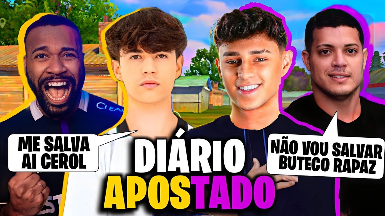 DIÁRIO APOSTADO! TWO9 REFORÇOU O TIME E FOI CHAMADO DE BUTECO POR CEROL KKKK! FT. NOBRU E GORILA!