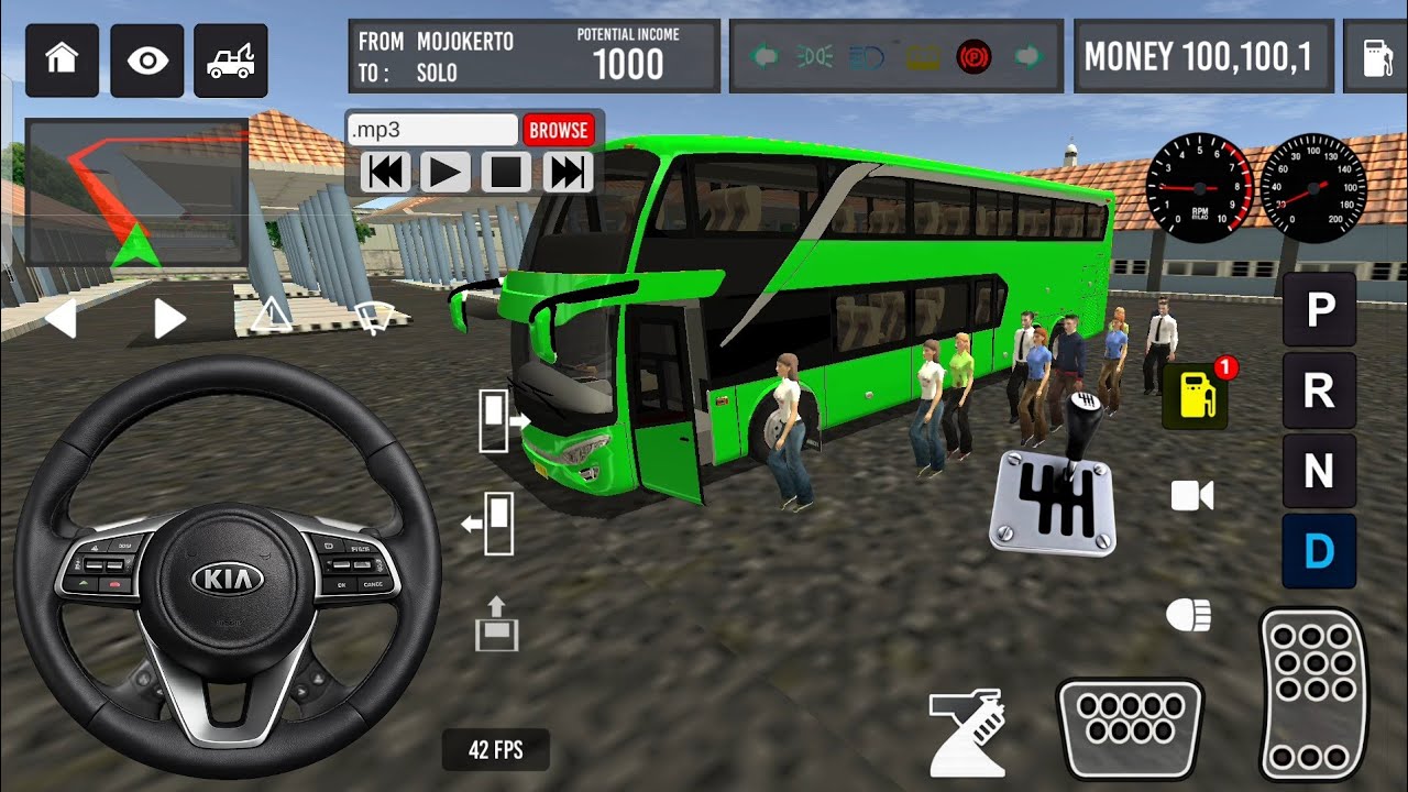 💥🚨🔥Bus simulator indonesia🚌 ll new euro coach bus simulator #gameplay #games #bussimulatorindonesia