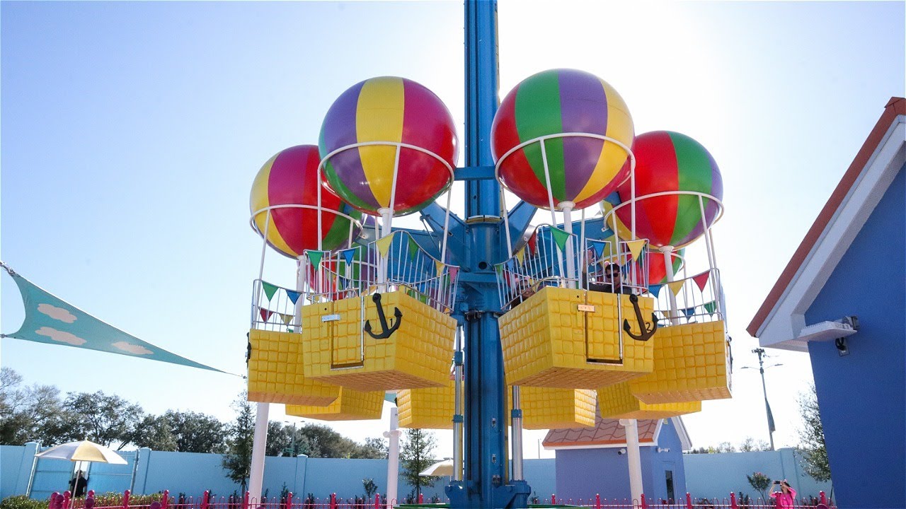 Peppa Pig's Balloon Ride | FULL POV And 1st Reaction! | Peppa Pig Theme Park Florida