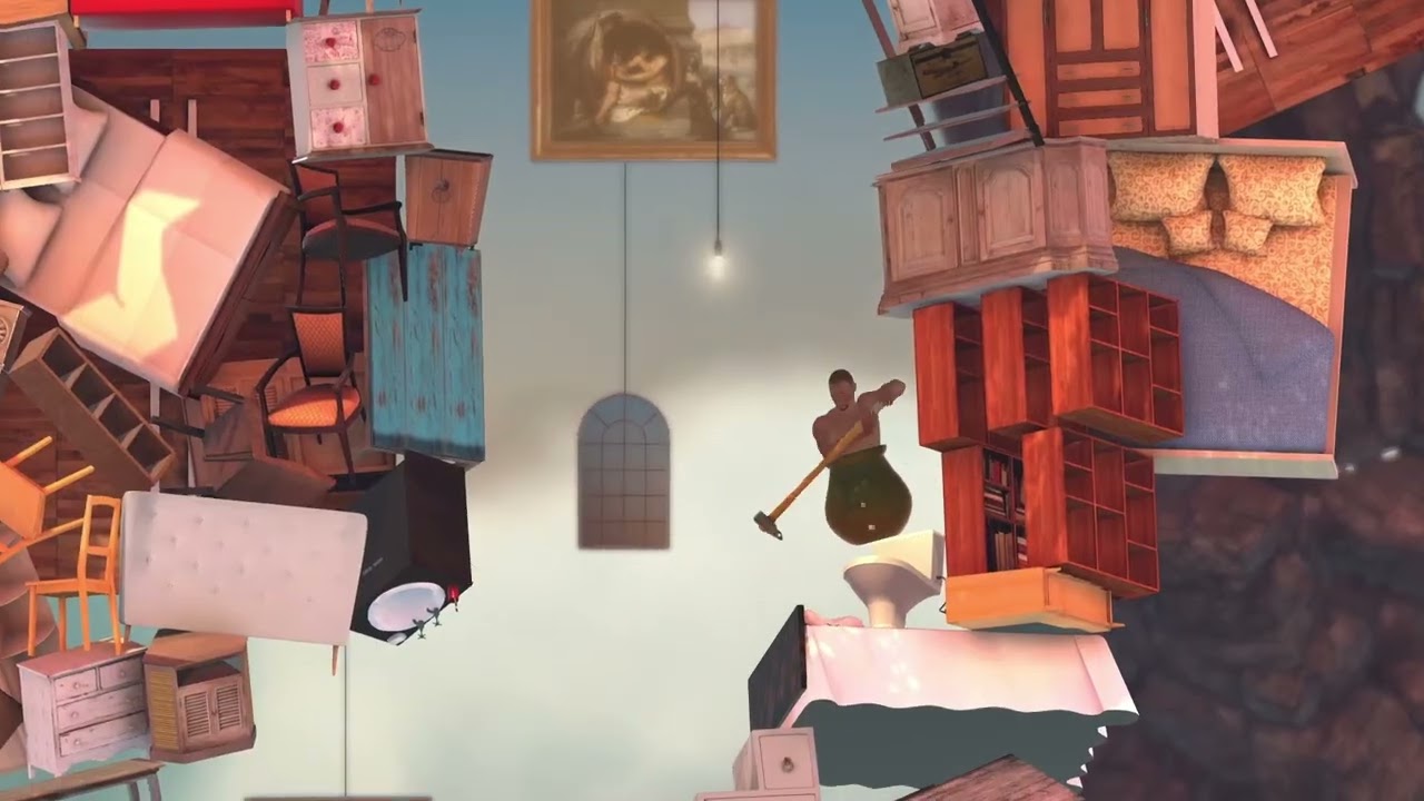 Getting Over It in less than 10 minutes