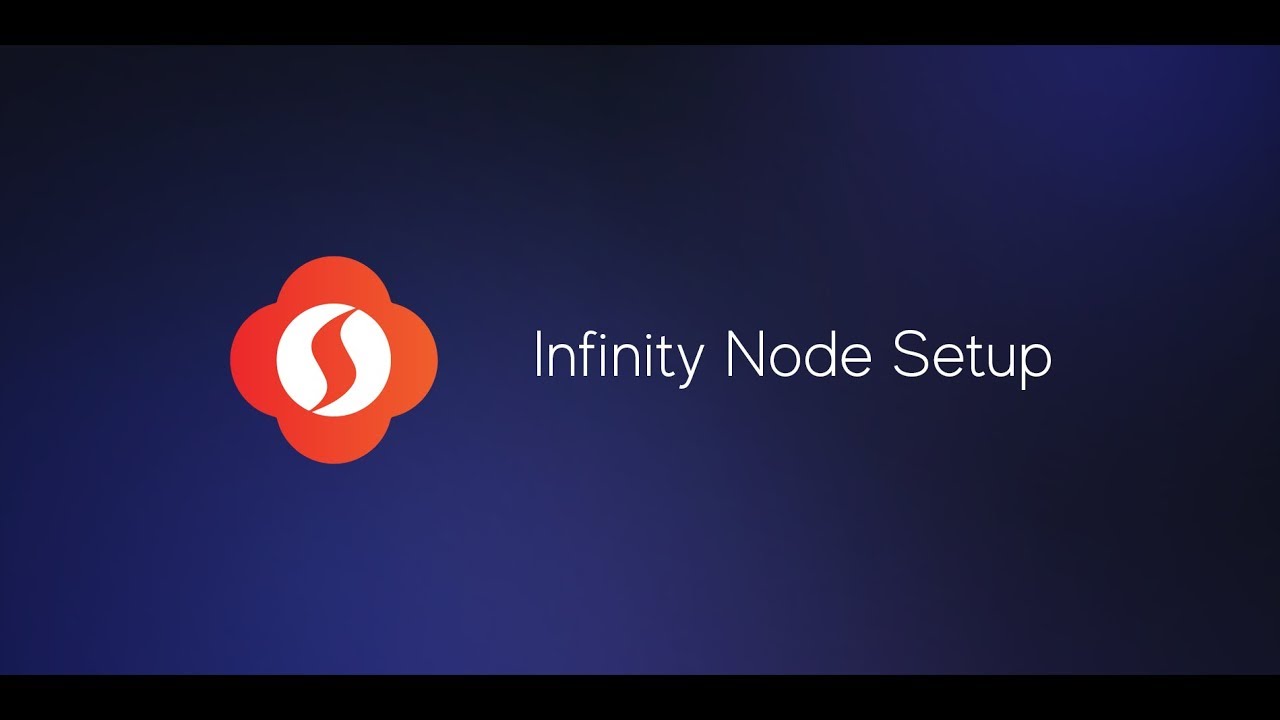 Sinovate Infinity Node Setup