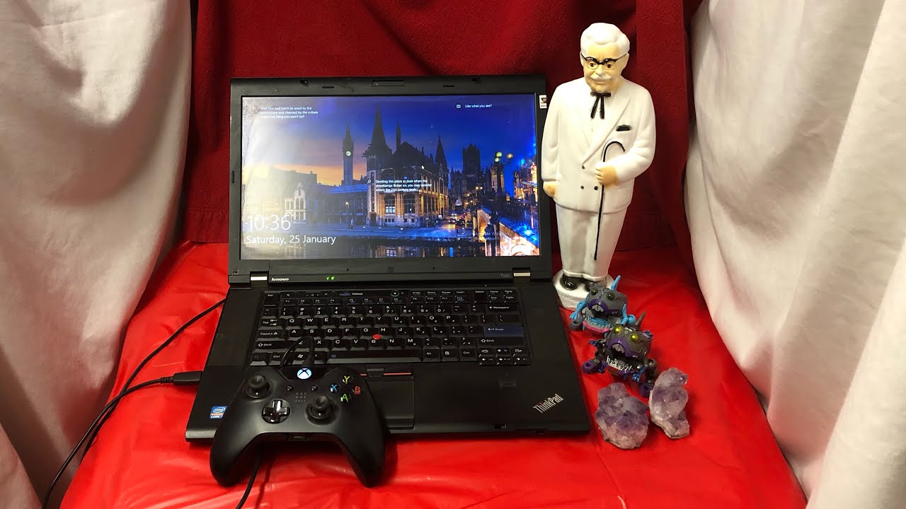 ThinkPad T520 Updated to Windows 10 Benchmark Review & GTA V Test Run.