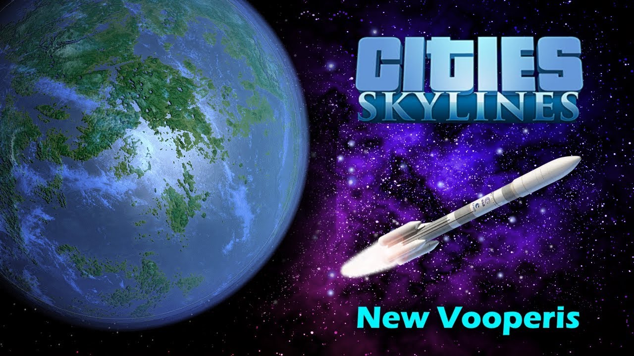 JEB STARTS A CITY! - Cities Skylines [New Vooperis - Planetary Colony] #1