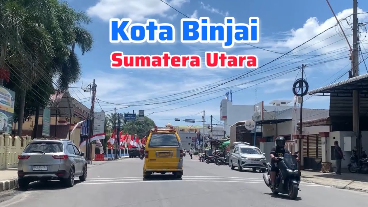 Luar Biasa‼️ Suasana Kota Binjai, Sumatera Utara Tahun 2025