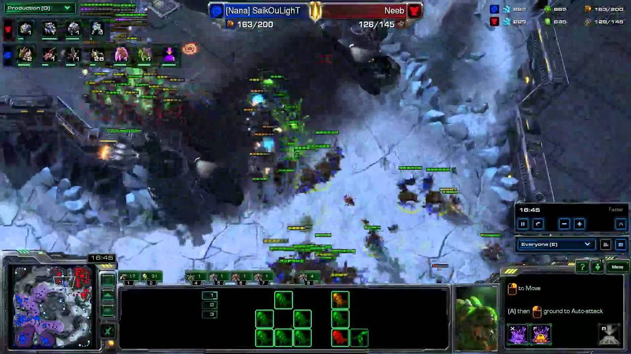 [Nana]SaikOuLighT vs Neeb - TvZ - Neo Planet S LE - StarCraft 2 HOTS