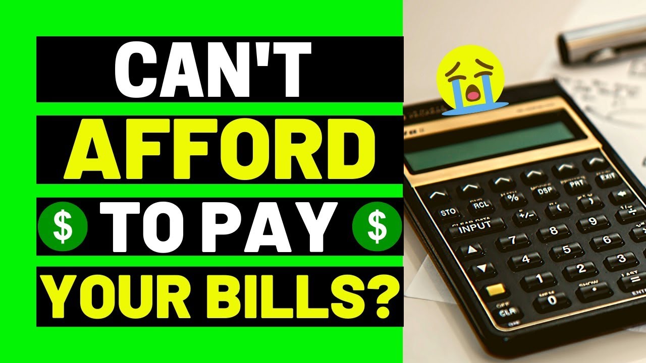 CAN'T AFFORD TO PAY YOUR BILLS? Prayer For Your Bills To Be Paid - Prayer For Money To Pay My Bills