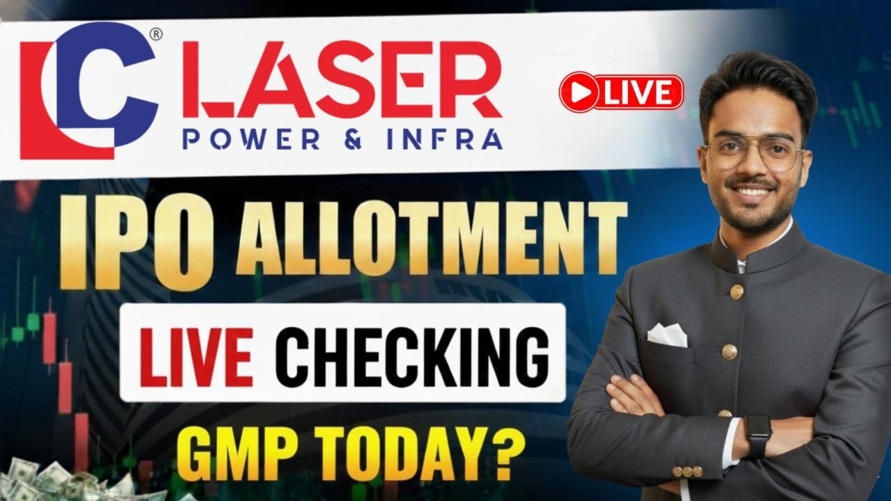 Laser Power & Infra IPO Allotment Live | Laser Power & Infra IPO Allotment Status Live Checking