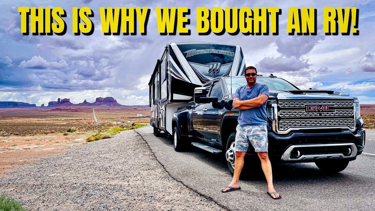 THIS IS WHY WE BOUGHT AN RV