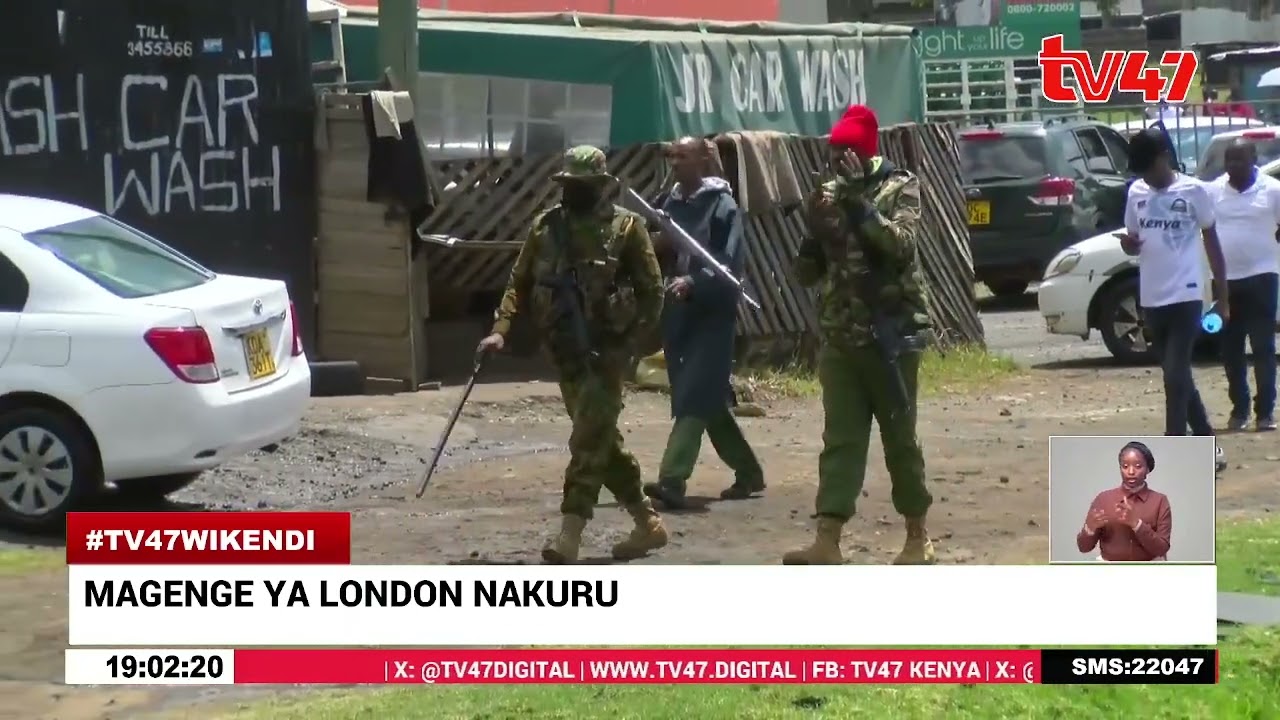 Magenge ya London Nakuru: Washukiwa 3 wakamatwa katika oparesheni ya usalama